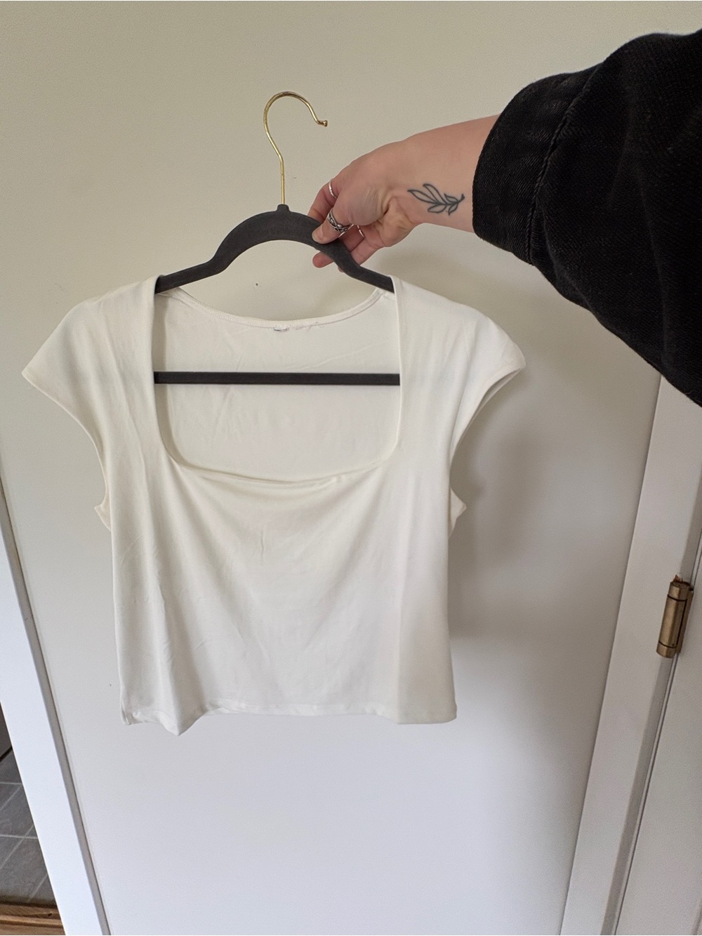 Butter soft square neck top